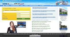 Desktop Screenshot of croatiapartments.net