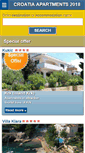 Mobile Screenshot of croatiapartments.net